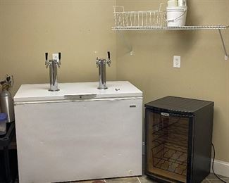 Beer Keg refrigerator and server