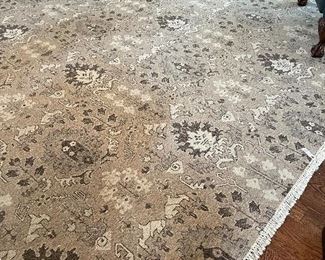 Kalaty Sumak Collection weave pile, hand woven area rug from India w/ 100% premium wool