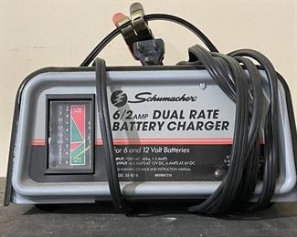 Schumacher 6-2 Amp Dual Rate Battery Charger
