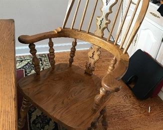 English Windsor Arm Chair