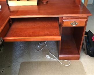 Pullout for keyboard
