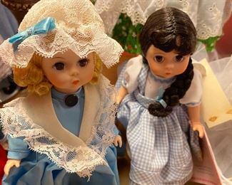 Madame Alexander dolls, no boxes.