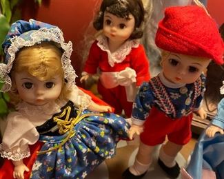 Madame Alexander dolls, no boxes.