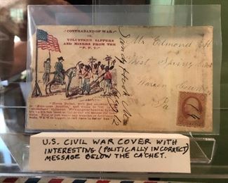 Civil War cover African-American volunteers