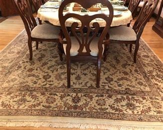 2 different 12' x9' Kashan rugs