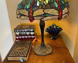 Fine stain glass lamp