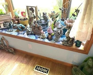 Ceramic and Sand made items