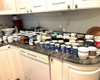 Coffee mugs more than anyone needs