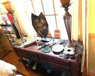 Council table & art pieces