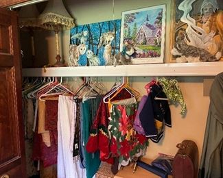 More clothes and art