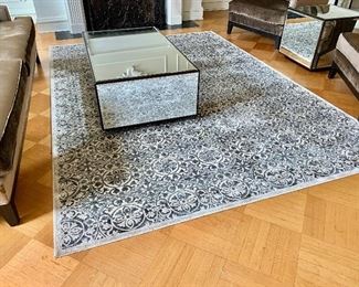 $325 - Contemporary area rug. 10' 9 L x 7' 9"W 