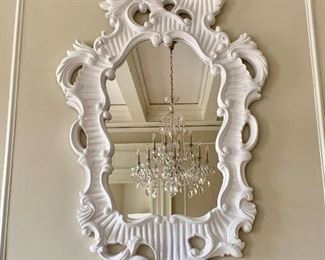 $260 - Z Gallerie "Angelique" Mirror. 60"H x 34"W 