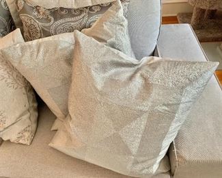 $80 - Pair of decorative down pillows #3