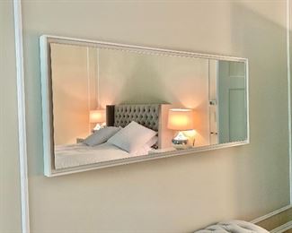 $225 - Contemporary wall mirror - 72"H x 30"W