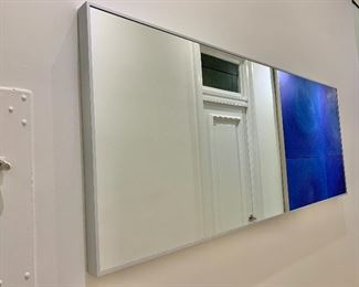 $395 - Extra long contemporary wall mirror - 71"H x 31"W x 2.5"D