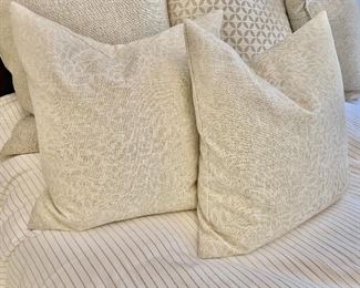 $60 - Pair of down pillows #4