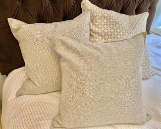 $80 - Pair of down pillows #5 - $40 for down pillow in background