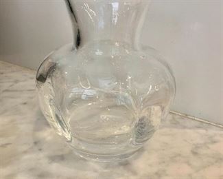 $80 - Simon Pearce vase. Approximately 6.5"H x 5" diameter