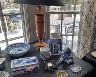 Blue and White Decor