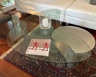 Ultra Modern Four Piece Coffee Table by Japanese Artist 