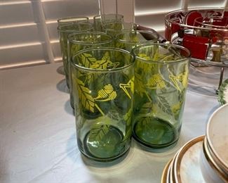 Retro Drinking Glasses