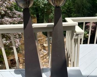 Outdoor Porch Torchiere (set of 2)