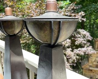 Outdoor Porch Torchiere (set of 2)