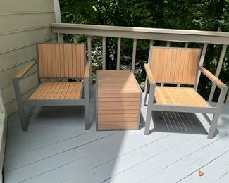 Crate & Barrel Conversation Set