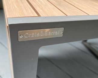 Crate & Barrel Conversation Set