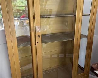 Glass front Bookshelf/Display Case