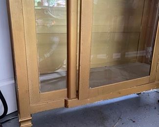 Glass front Bookshelf/Display Case