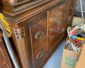 Antique Glass front display cabinet