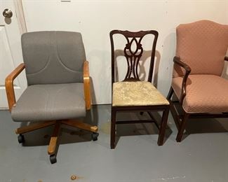 Assorted Vintage Chairs