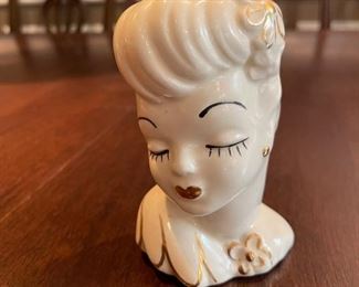 Lady Head Vase Betty Grable
