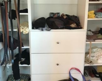 $1 each.   Clothes. Purses.  Hats. Belts.  Linens 