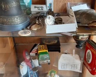 Vintage items, some from Russia
