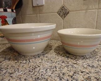 Vintage McCoy bowls