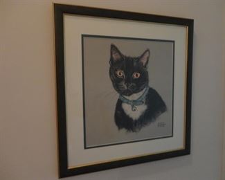 Black Cat. Gladys Emerson Cook (1899-1976)