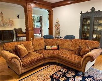 Item 65:  Robin Bruce Sofa with Nailhead Trim:  $495
