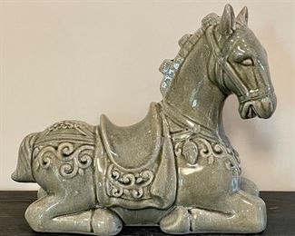 Item 97:  Decorative Horse - 18" x 14.5":  $38