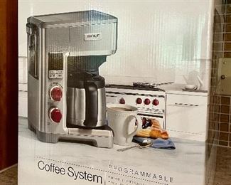 Item 123:  Wolf Gourmet Coffee System WGCM100S (NIB):  $345