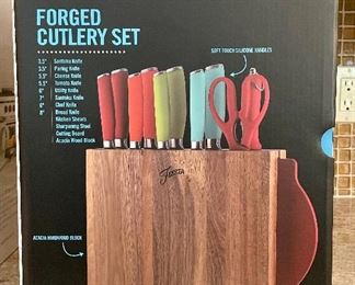 Item 124:  Fiesta Forged Cutlery Set (NIB):  $48