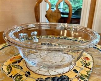 Item 127:  Large Simon Pearce Bowl - 12.5" x 4.75":  $145