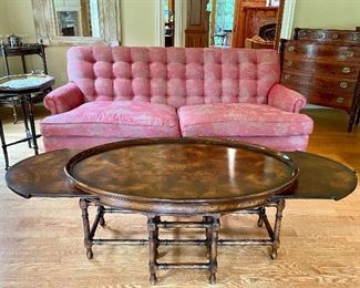 Item 27:  Coffee Table with Pull Out Sides - 48"l x 29.75"w x 20"h (closed):  $445