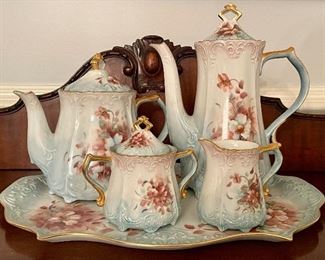 Item 142:  Vintage Hand Painted Tea Set (Made in Japan):  $165