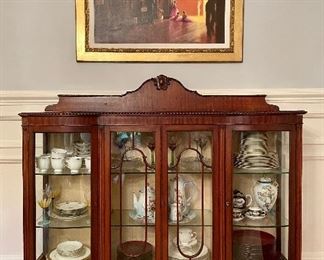 Item 19:  Display Cabinet - 60"l x 15"w x 57"h: $445