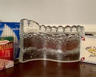 Item 150:  Lot of Chanukah Candles & Menorah:  $26