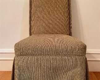 Item 22:  (6) McCreary Modern Chairs with Nailhead Trim - 19.5"l x 17.5"w x 40.5"h:  $795