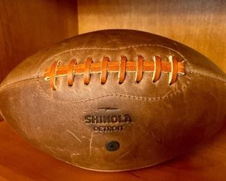 Item 173:  Shinola Football:  $58