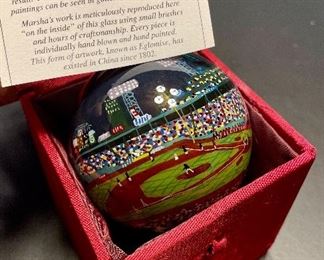 Item 221:  Marsha York "Fenway Park" Ornament:  $28